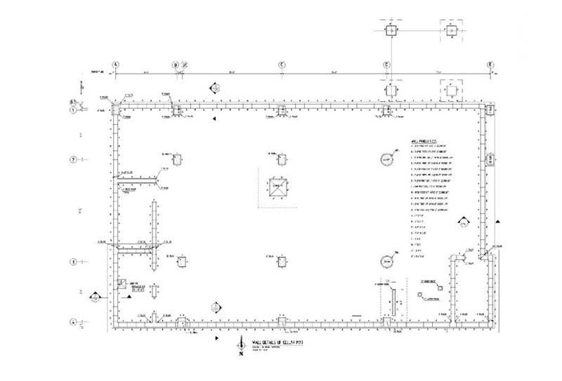 walls and columns